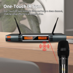 Hot bán sân khấu siêu hiệu suất không dây sân khấu chuyên nghiệp hiệu suất với tiếng ồn hủy bỏ micro tốt nhất để thực hiện - Product Image 6