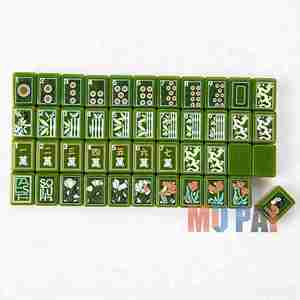 Luxury American <b>Mahjong</b> Game <b>Set</b> 166 Engraved Tiles Full Mah Jongg Kit with Storage Case Joker Tiles Chips Premium Gift - Product Image 1
