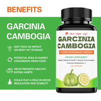 Capsules traditionnelles de tamarin de Malabar (Garcinia Cambogia), complément ayurvédique pour le feu digestif (Agni) et le nettoyage saisonnier