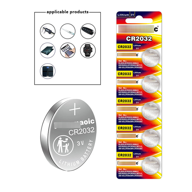 CR2450 3V Lithium Coin Battery for Watches Home Appliances & Toys