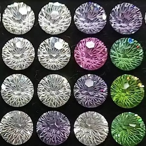 Nhà máy chất lượng cao Trắng Hồng Vàng lỏng lẻo tổng hợp CZ đá quý vòng cắt nghiền nát Ice <span class=keywords><strong>Cubic</strong></span> <span class=keywords><strong>Zirconia</strong></span> - Product Image 2