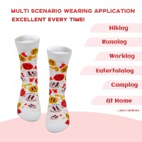 Chaussettes amusantes pour enfants, motif dessin animé, coton premium respirant, motif personnalisé, logo personnalisé, chaussettes décontractées quotidiennes pour enfants, vente en gros