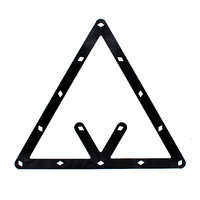 Support triangulaire invisible premium Magic Sheet de 2-1/4 pouces pour accessoires de billard