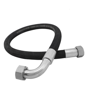 Mangueras Hidráulicas Negras Blince, Mangueras de Aire y Fuego de Goma Flexible con Alambre de Acero, Uso Industrial, Estándar SAE100, Temperatura de -40 °C a +120 °C - Product Image 1