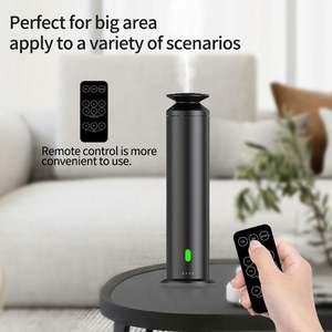 Smart Hotel Collection <span class=keywords><strong>Atomizer</strong></span> parfum, kendali jarak jauh logo kustom menara aroma <span class=keywords><strong>Nebulizer</strong></span> Diffuser ultrasonik dengan botol 120ml - Product Image 6