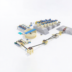 Usine minière de production de traitement CIL par cyanuration de minerai d'or à haute récupération pour roches dures, Burkina Faso - Product Image 1