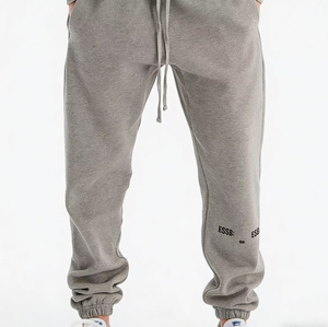 Pantalon de survêtement épais en molleton uni pour jeunes, idéal pour l'automne et l'hiver – Collection <span class=keywords><strong>Fear</strong></span> Pants Dropshipping - Product Image 3