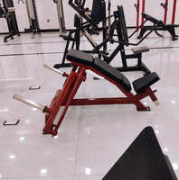 Machine de musculation multifonctionnelle inclinée en acier robuste, à charge libre, pour exercices de pectoraux et de press d'épaules – Meilleure vente