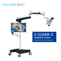 Microscope dentaire Greatlife Dent à haute efficacité, microscope dentaire portable pour l'endodontie avec caméra