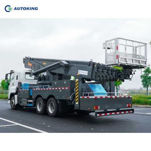 High-altitude Operation Trucks Qingling Isuzu 65M Aerial <strong>Work</strong> <strong>Platform</strong> with <strong>7</strong>-Section Boom - Maximum Reach &amp; Stability - Product Image 2