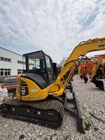 Mini-excavatrice sur chenilles PC40, petite excavatrice de marque japonaise, 4 tonnes, d'occasion, mini-excavatrice PC40