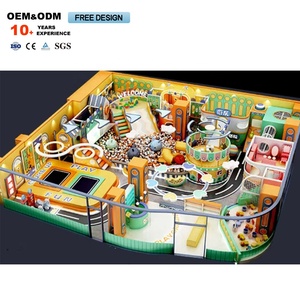 Parque Infantil Interior de Alta Calidad con Temática Espacial para Niños, con Toboganes Grandes en Venta, Parque Interior, Equipo de Juego Suave para Niños - Product Image 1