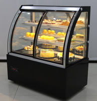 Vitrine réfrigérée pour gâteaux, destinée aux restaurants commerciaux.