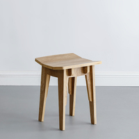 Chaise en bois minimaliste pour enfant, pliable, facile à déplacer, pour appartement, chambre, salon, école, salle à manger, atelier, ferme