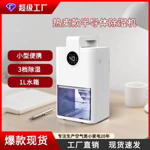 Déshumidificateur de bureau Titan Mini, réservoir d'eau de 2 L, silencieux (40 dB), pour la maison, la salle de bain, la garde-robe, utilisation en intérieur - Product Image 2