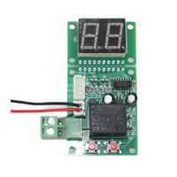 Kit Pengembangan Penjualan Pabrik, Timer Super Harga Terjangkau untuk Pemilih Koin, Kit Papan Pengoperasian Relay Ganda, Model DC+12V 701