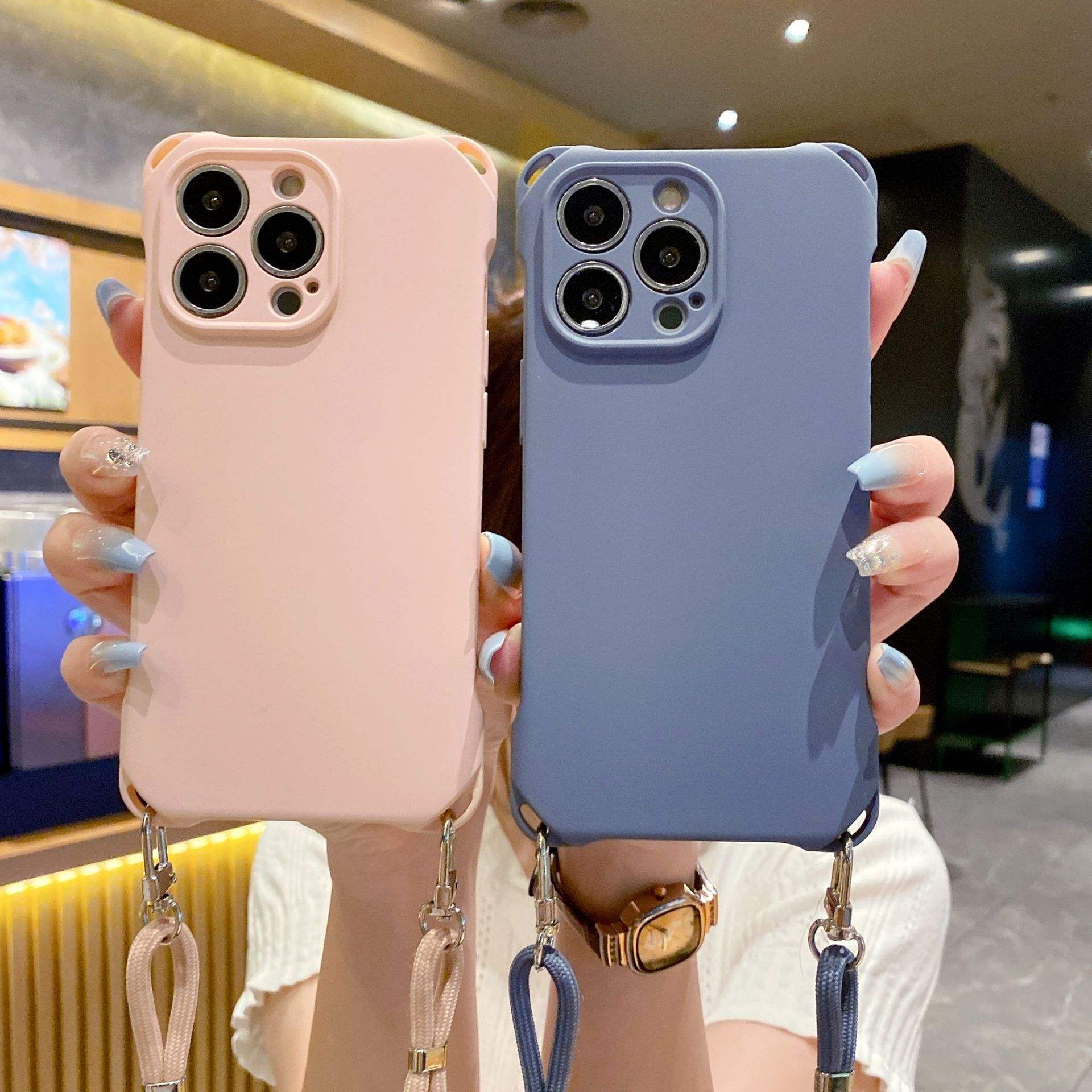 12 Mini Case Iphone 12 Case With Charm Loop Clear Sparkly IPhone