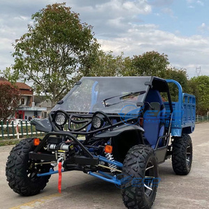 Quadriciclo, Buggy a <span class=keywords><strong>Pedales</strong></span> para Adultos, UTV a Gasolina, Go Kart, Jeep a Gasolina en Venta, Buggy para Granja, Vehículo Jeep con Caja de Carga - Product Image 5