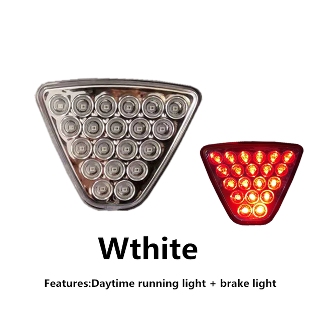 Lumière rouge trianglewhite