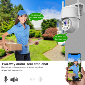 500W piksel CCTV çift işık projektör güvenlik kamera açık kullanım WIFI akıllı kameralar güvenlik kameraları ev için braket ile - Product Image 4