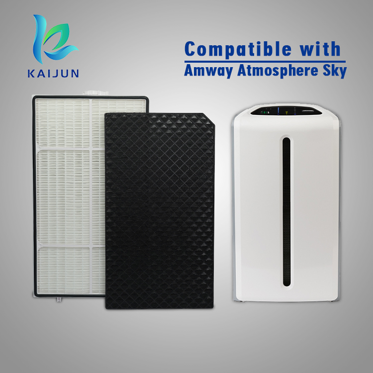 Replacement HEPA and Activated Carbon Filter for Amway 120541 Air