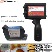 12.7MM 26 Langues QR Code à Barres Date Numéro Logo Portable Pas Cher De Poche En Ligne Imprimante À Jet D'encre Codage Par Lot Machine Pistolet D'impression