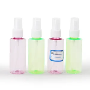 Commercio all'ingrosso di lusso personalizzato Set di 5mm di spessore pacchetto di viaggio in plastica con crema Spray cosmetico bottiglia e tappo 1mm pompa di plastica