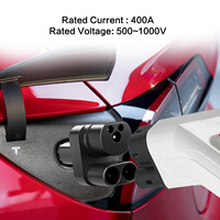 Nouvel adaptateur Tesla MNJ CCS2 2, 250 kW, 300 V-1000 V CC, 250 A, protection IP54, accessoires pour véhicules électriques Tesla Model Y et Model 3