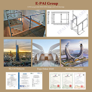 Planches découpées au laser pour balcon extérieur Clôture de jardin Système de garde-corps modulaire en aluminium découpé au laser CNC personnalisé - Product Image 6