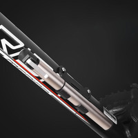 Pompe à vélo portable pour VTT, mini-cylindre d'air haute pression, embout universel type valve américaine