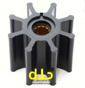 Pompe Johnson 09-1028B, authentique pièce d'origine, pompe en nitrile F7, impeller à 8 pales à entraînement par cannelures - Product Image 4
