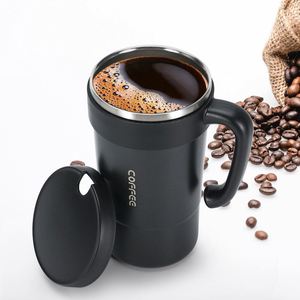 580Ml Double Wall Vacuum Travel <b>Mug</b> Tumbler Cups Stainless Steel <b>Insulated</b> Coffee <b>Mug</b> Coffee <b>Mug</b> With Handle Tubler Cups - Product Image 6