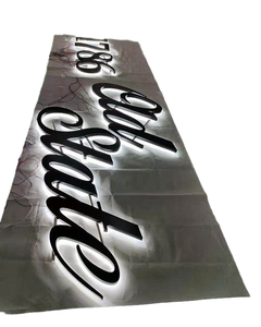 Illuminated LED Electronic <b>Signs</b> Outdoor Wall Store Front 3D Business Advertisements Acrylic Marquee Letters Office Home - Product Image 1