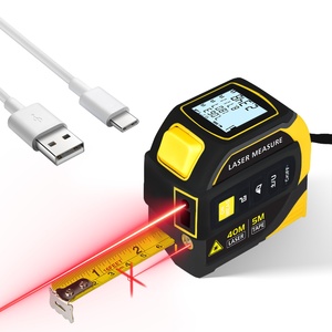 Télémètre <span class=keywords><strong>laser</strong></span> 4-en-1 avec batterie au lithium et <span class=keywords><strong>mesure</strong></span> par croix de mire (version anglaise) - Product Image 2