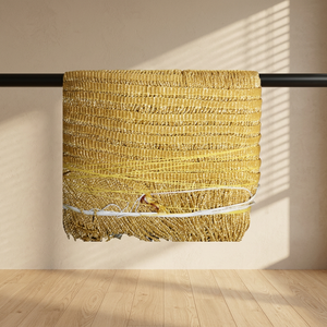 Pañuelos de Fábrica con Passementerie Ligera Dorada, 100% Algodón, Flecos Metálicos, Tamaño y Color Personalizados, Decoración para Bolsos - Product Image 1