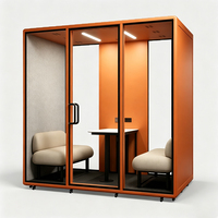 Cabine de bureau insonorisée multi-spécifications, pod acoustique pour la maison, cabine téléphonique pour appels confidentiels, idéale pour le travail en studio