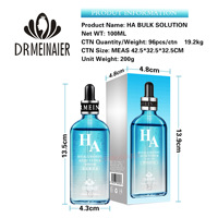 Essence liquide pure à l'acide hyaluronique pour l'hydratation du visage, la hydratation et les soins de la peau, riche en propriétés nourrissantes du sérum