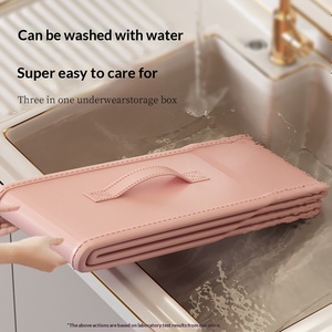 Fabric Underwear Panty Storage Box Drawer Divider Organizer Compartmentalized Storage Bra Sock Storage Tool 16L Capacity - Product Image 4