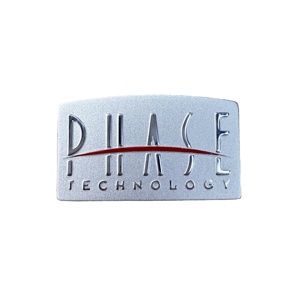 ป้ายชื่ออลูมิเนียมสีดำสั่งทำโมเดลตัวอักษรสีเงินป้ายโลโก้ด้านหน้าแกะสลักด้วยเม็ดเพชร - Product Image 4