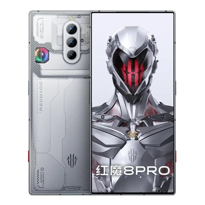 Original Red Magic 8 Pro 5G Gaming Phone 6.8" 2480x1116 AMOLED 120Hz Qualcomm SD 8 Gen 2 (4 nm) 6000mAh 80w Quick Charge Android