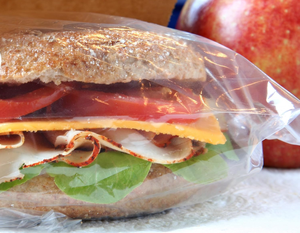 <span class=keywords><strong>ถุง</strong></span>แซนวิชแบบพับได้ 7x7 นิ้ว <span class=keywords><strong>ถุง</strong></span>ใส่อาหารแบบใช้แล้วทิ้ง PE แบบเปิดด้านบน สำหรับแซนวิช <span class=keywords><strong>คุกกี้</strong></span> ลูกอม บรรจุภัณฑ์คุณภาพสูง มาตรฐานส่งออก - Product Image 2