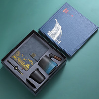 Carnet de notes haut de gamme A5 avec couverture personnalisée, logo embossé, journal d'écriture pour réunion d'affaires, cadeau