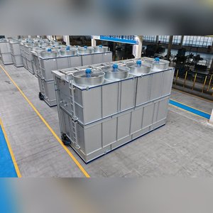 Condenseur évaporatif à flux croisé écoénergétique et écologique en aluminium-zinc, à <span class=keywords><strong>circuit</strong></span> fermé, pour brasserie - Product Image 3