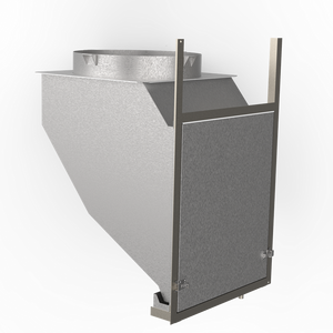 Goulotte en lin à linge ignifuge en acier inoxydable/goulotte à déchets - Product Image 4