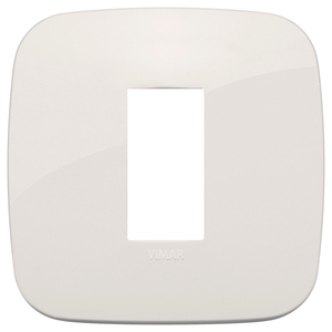Vimar Ivory Wall <b>Switch</b> Plate 9.5 Cm Square Cover For Indoor Use - Product Image 1