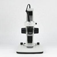 Support de piste de microscope D6 76mm mise au point grossière lumière LED supérieure et inférieure