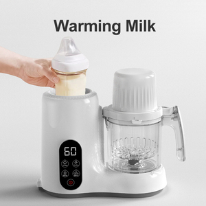 Robot <span class=keywords><strong>de</strong></span> cuisine pour bébé 2025 avec deux paniers vapeur pour la cuisson vapeur, le mixage, le chauffage des biberons, la cuisson automatique, commande tactile - Product Image 3