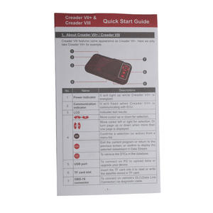 Para <span class=keywords><strong>Launch</strong></span> X431 <span class=keywords><strong>Creader</strong></span> <span class=keywords><strong>VII</strong></span> + Lector de código automático Escáner Multilingüe Herramientas de diagnóstico de automóviles CRP123 - Product Image 4