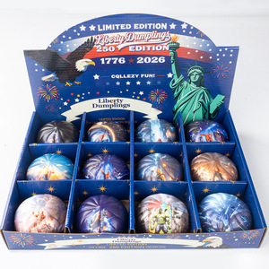 Simulation Steamed Bun Squishy Toy Slow Rising Bao Bun Stress Relief Fidget Blind Box Toy for Kids - Product Image 1