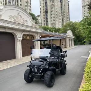 4 bánh xe 1 + 1 Hàng Ghế Sau 2 4 6 chỗ ngồi Xe golf điện